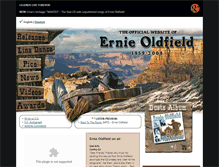 Tablet Screenshot of ernie-oldfield.com